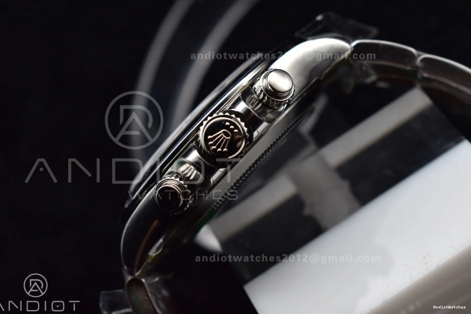 Best Bracelet Daytona QuickDry Case 116520 1:1 SS Dial and 904L 774 V Clean Edition SA4130 White 0401